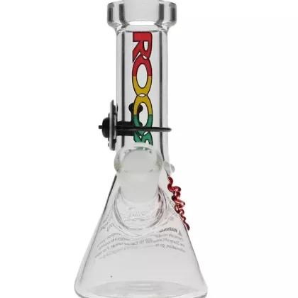 6″ ROOR Rasta 26x4mm Beaker Bong - Ejuicewarehouse