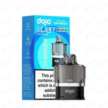 Vaporesso Dojo Blast 6000 20mg Prefilled Pods Blueberry Ice
