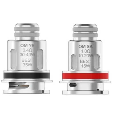 OBS Skye/OBS Pluck Replacement Coil 5pcs - 0.4ohm YE Mesh Coil