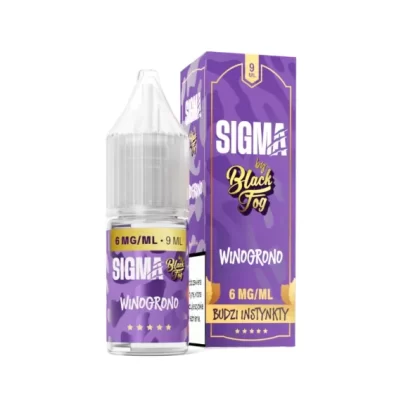 Liquid Sigma by Black Fog 6mg 9ml Winogrono