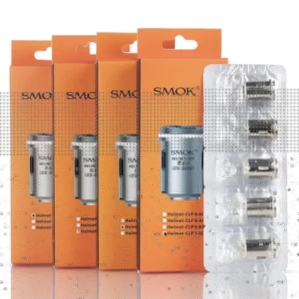 SMOK Helmet & Helmet Mini Replacement Coils – Pack of 5pcs in 0.4Ω 0.6Ω 0.85Ω