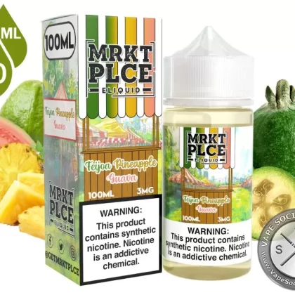 Feijoa Pineapple Guava by MRKT PLCE 100ml - Vape Product, Vape Product