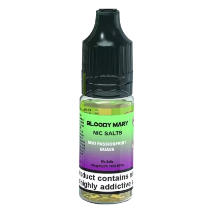 Bloody Mary Kiwi Passionfruit Guava Nic Salt Vape Juice