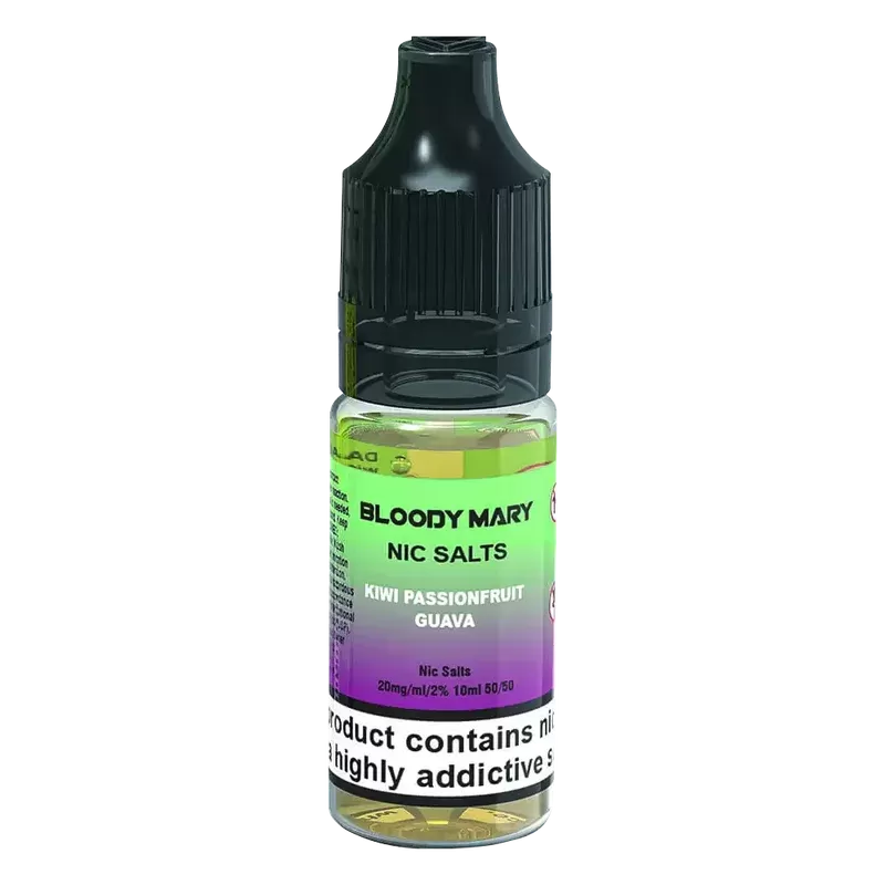 Bloody Mary Kiwi Passionfruit Guava Nic Salt Vape Juice