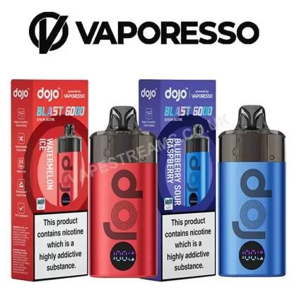 Vaporesso Dojo Blast 6000 Vape Kit - Vapestreams Co