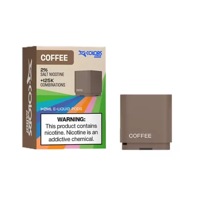 Zlabs Zcolors Mini Coffee Pod - Nicotine Strength#Coffee (0B3E3D)