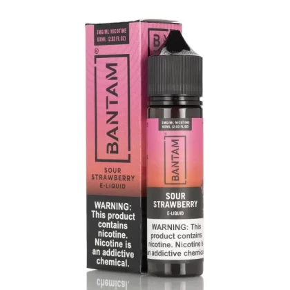 Sour Strawberry – Bantam Vape – 60mL