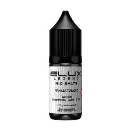 Vanilla Tobacco Nic Salt by Elux 10ml - 10mg - Vape Product (7386F2)