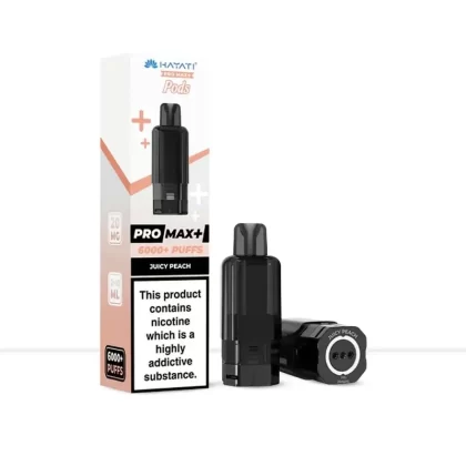 Hayati Pro Max+ Juicy Peach Prefilled Vape Pods