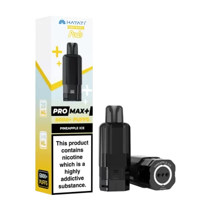 Pineapple Ice Hayati Pro Max+ Refill Pack - 20mg - Vape Product (71B7D9)
