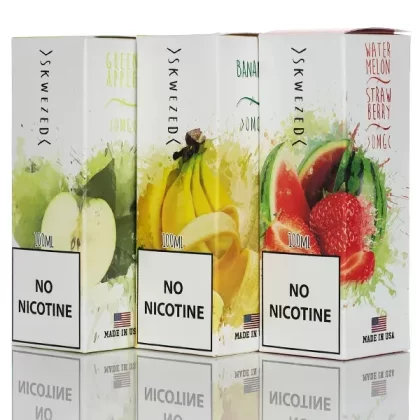 Skwezed - No Nicotine Vape Juice - 100ml - Peach