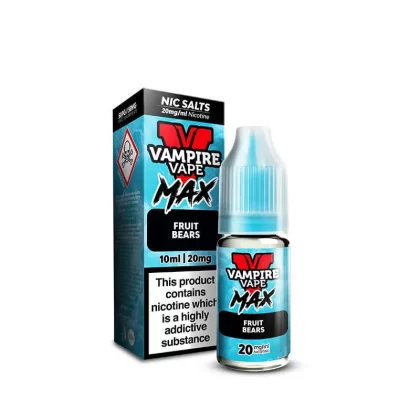 Vampire Vape MAX Fruit Bears Nic Salt E-Liquid 10ml - 5mg