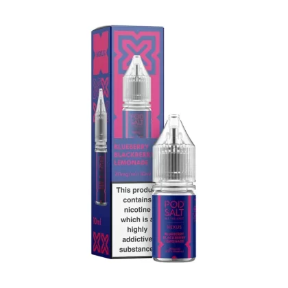 Pod Salt Nexus Blueberry Blackberry Lemonade Nic Salt - 10mg