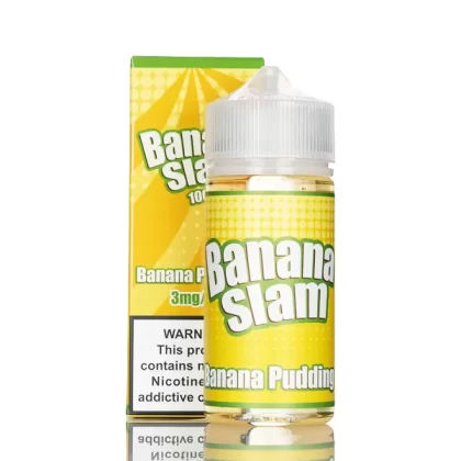 Slam Juice E-Liquid - Banana Slam - 100ml - 3mg