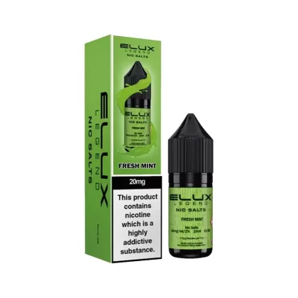 Fresh Mint Nic Salt E-Liquid by Elux Legend - Strength#10mg>20mg