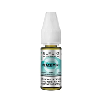 Elf Bar Elfliq Peace Mint Nic Salt E-Liquid - 20mg