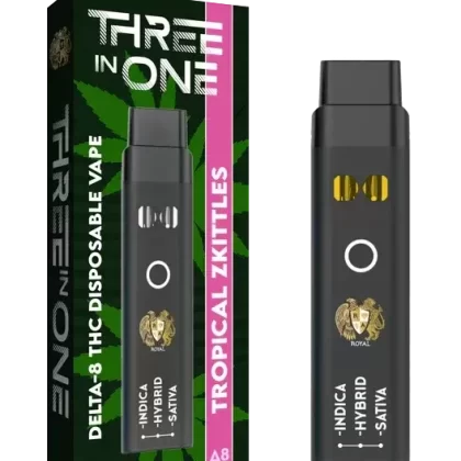 RA Royal CBD | Delta 8 THC Three Strains In One Disposable Vape – 3000mg
