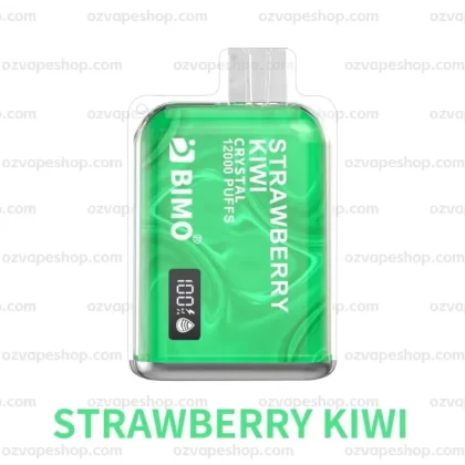 BIMO Crystal 12k Puffs- Strawberry Kiwi - Vape Store