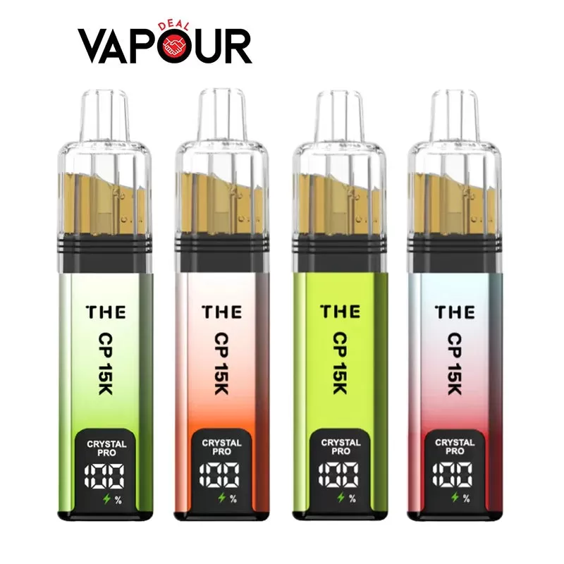 Crystal Pro CP 15K Prefilled Pod Kit - 5 Pack - Juicy Peach