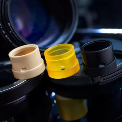 The Wave Ultem Cap + Beauty Ring Set – Monarchy - Atelierdelvapore
