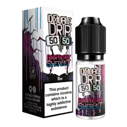 Raspberry Sherbet E-Liquid 50/50 Series by Double Drip (10ml) - 6mg