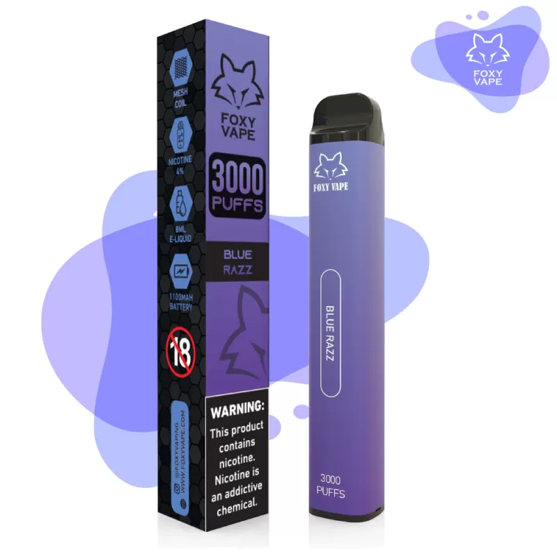 Foxy Vape Disposable Vape (3000 Puffs) - Tango Mango - Image 3
