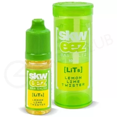 Lemon Lime Twister Nic Salt E-Liquid by Skweez