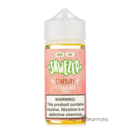 Skwezed – Strawberry (Starbury) 100mL - Nicotine Strength#0mg>3mg>6mg