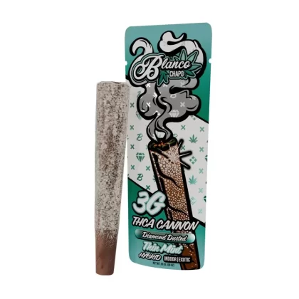 Chapo Blanco THC-A Cannon Diamond Dusted Blunt – 3g