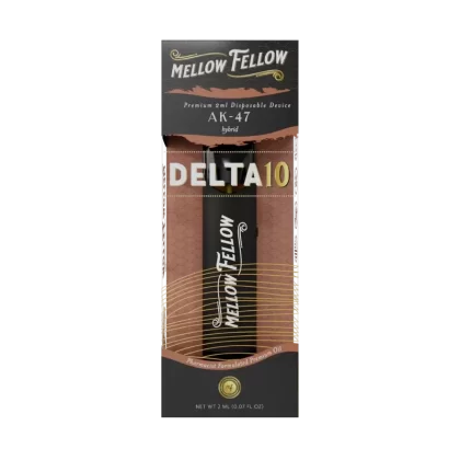 Mellow Fellow Delta 10 THC Premium 2ml Disposable Vape AK-47