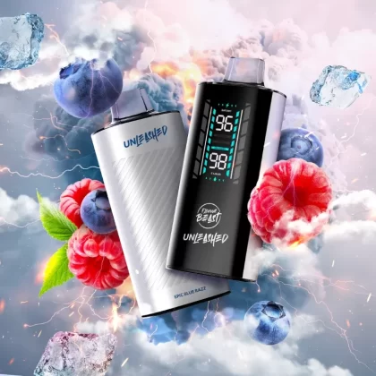 Flavour Beast Unleashed DCP 20K Epic Blue Razz Iced Disposable Vape