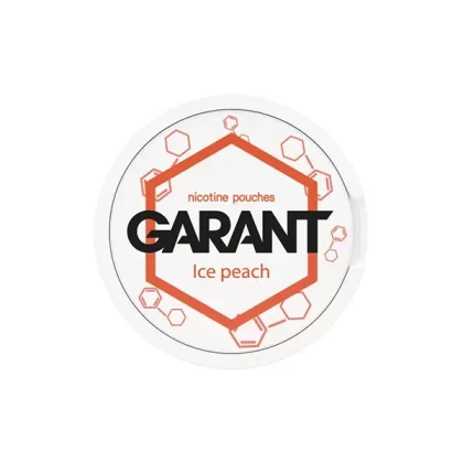 Garant Ice Peach Nicotine Pouches - Strength#20mg