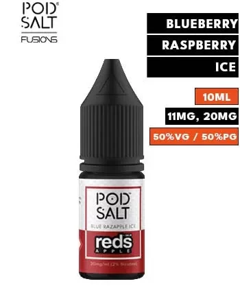 Blue Razapple Ice Pod Salt Nic salt E Liquid - 11mg
