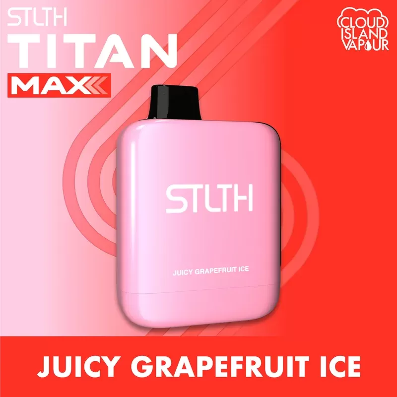STLTH TITAN MAX Disposable Vape – Juicy Grapefruit Ice
