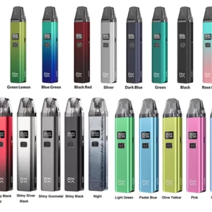 OXVA Xlim V2 Pod System Kit 900mAh - Shiny Black Red
