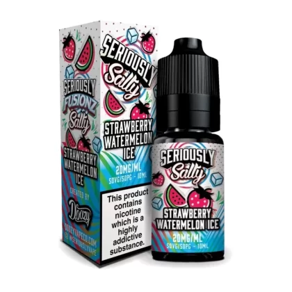 Seriously Salty Strawberry Watermelon Ice