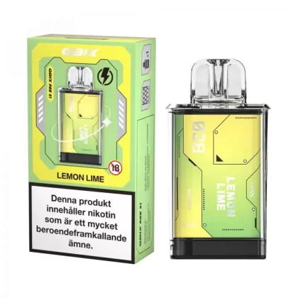 QBIX Lemon Lime 14mg – Pod