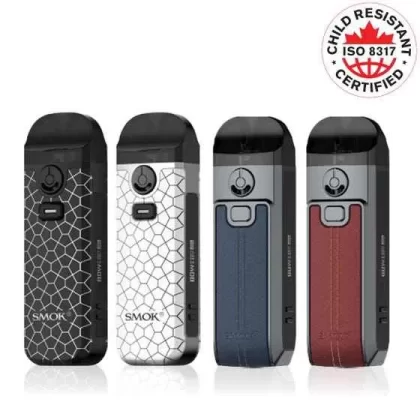 Smok Nord 4 80W Pod Kit [CRC Version] - Black Leather
