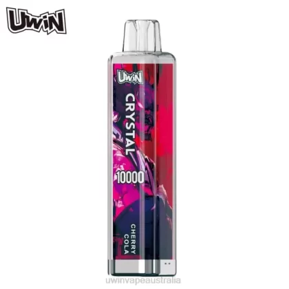 UWIN Vape Flavor – UWIN CRYSTAL 10000 DISPOSABLE VAPE Cherry Cola 428LB13