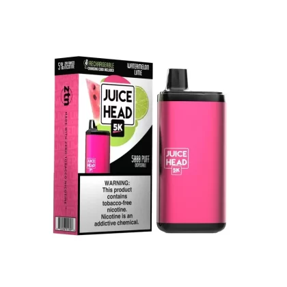 Juice Head 5K Disposable – Watermelon Lime [5000 puffs] CLEARANCE