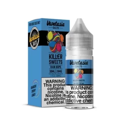 Vapetasia Killer Sweets Salt E-Liquid – Rain Bops