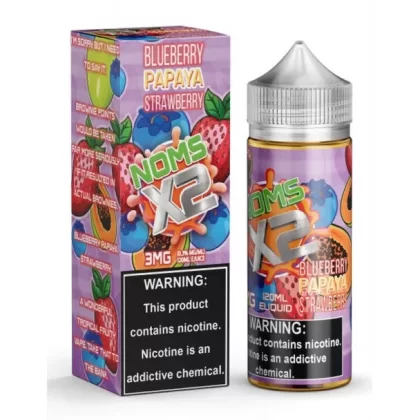 Noms X2 E-Liquid 120ml - Cherry Lime Ginger / 0mg - Skullvaping