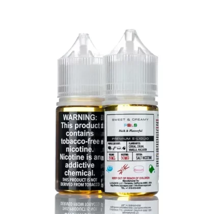 BSX Vapor Salt Nic E-Liquid - PBLS - 30ml - 30mg