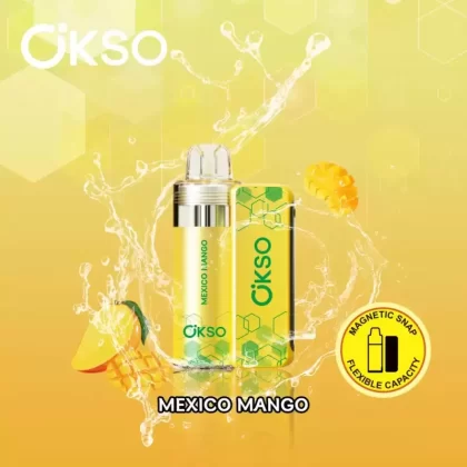 OKSO SWITCH KIT 50K | dual mesh coil, 50000 puffs, LED display, bulk disposable vape - Aiviouvapes