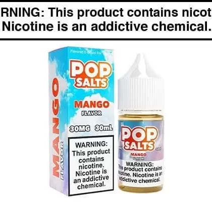 MANGO BY POP SALTS 30ML - Vapejuice