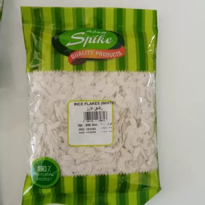SPIKE RICE FLAKES WHITE 200GM
