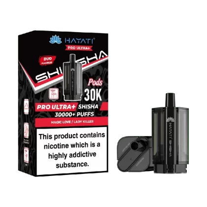 Hayati Pro Ultra Plus Shisha 30000 Prefilled Pods Magic Love / Lady Killer