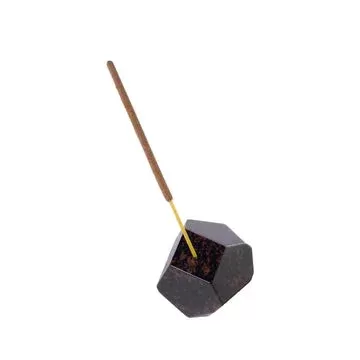 Faceted Incense Holder – Red Obsidian - Ejuicewarehouse