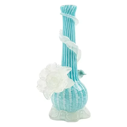 Noble Glass Glow in the Dark Flower Bong – 12in - Vape Store