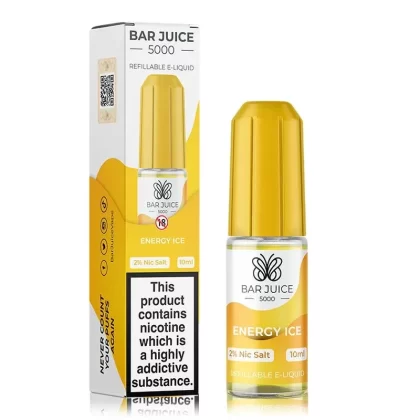 Energy Ice By Bar Juice 5000 Salt 10ml - Nicotine Strength#10mg (Salt)>20mg (Salt)